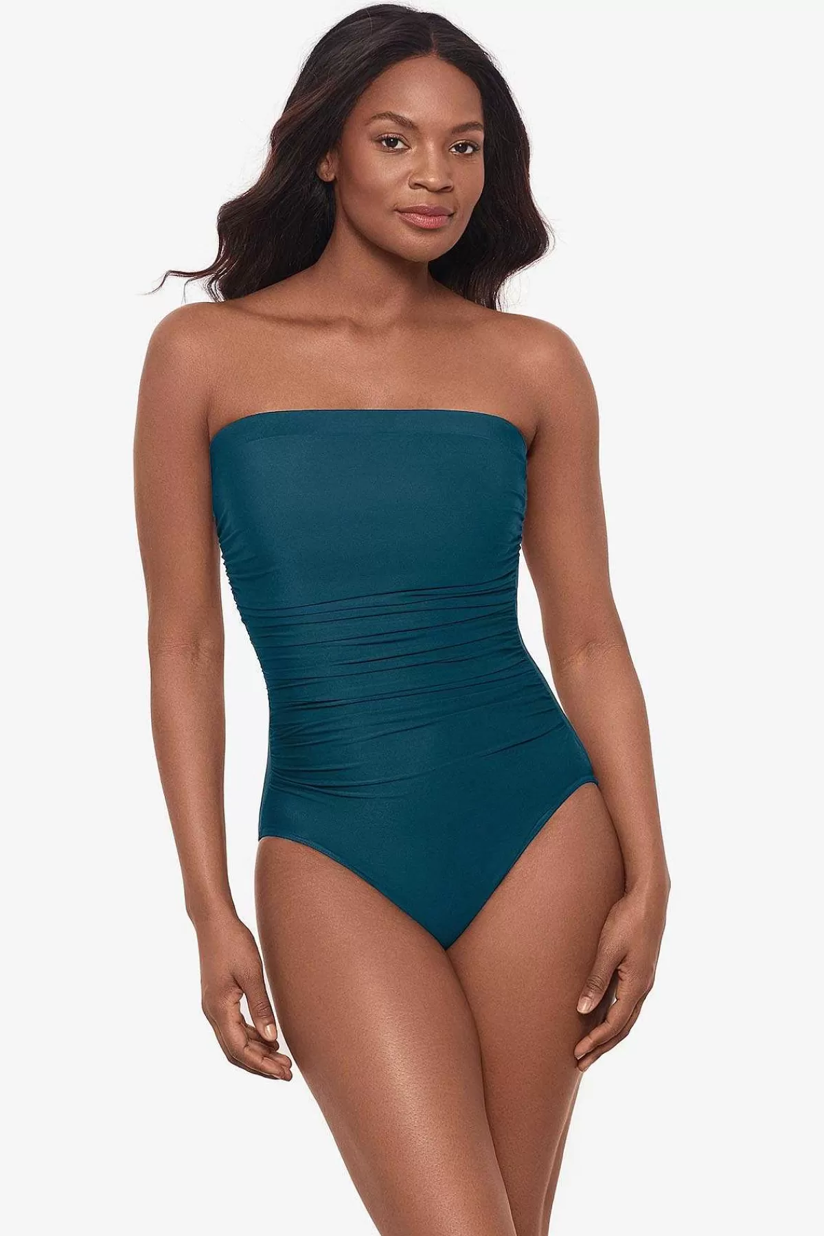 Fashion Avanti Bandeau-Badpak Vrouwen Een Stuk