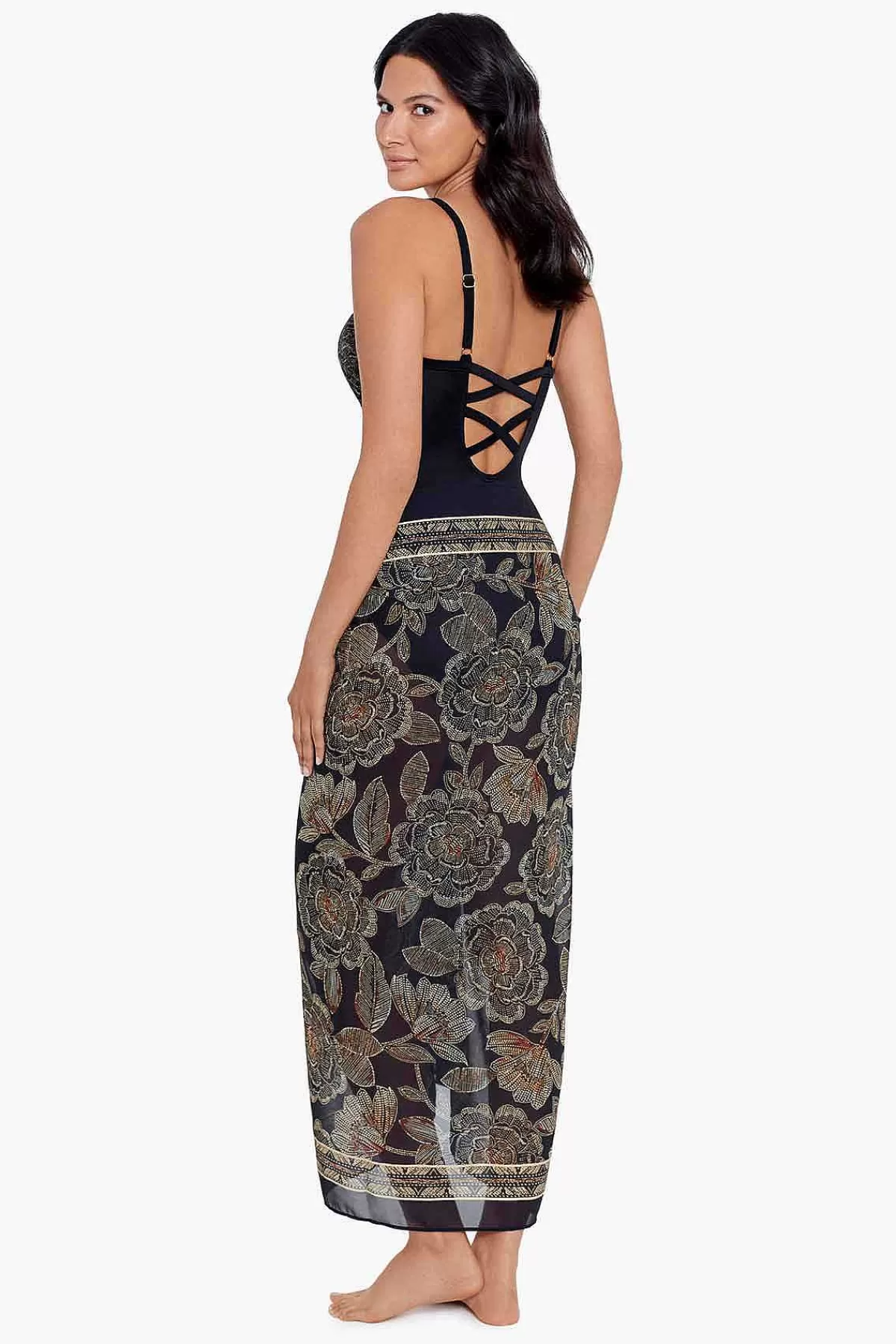 Best Bloemblaadje Pusher Sjaal Pareo Swim Cover Up Vrouwen Cover-Ups