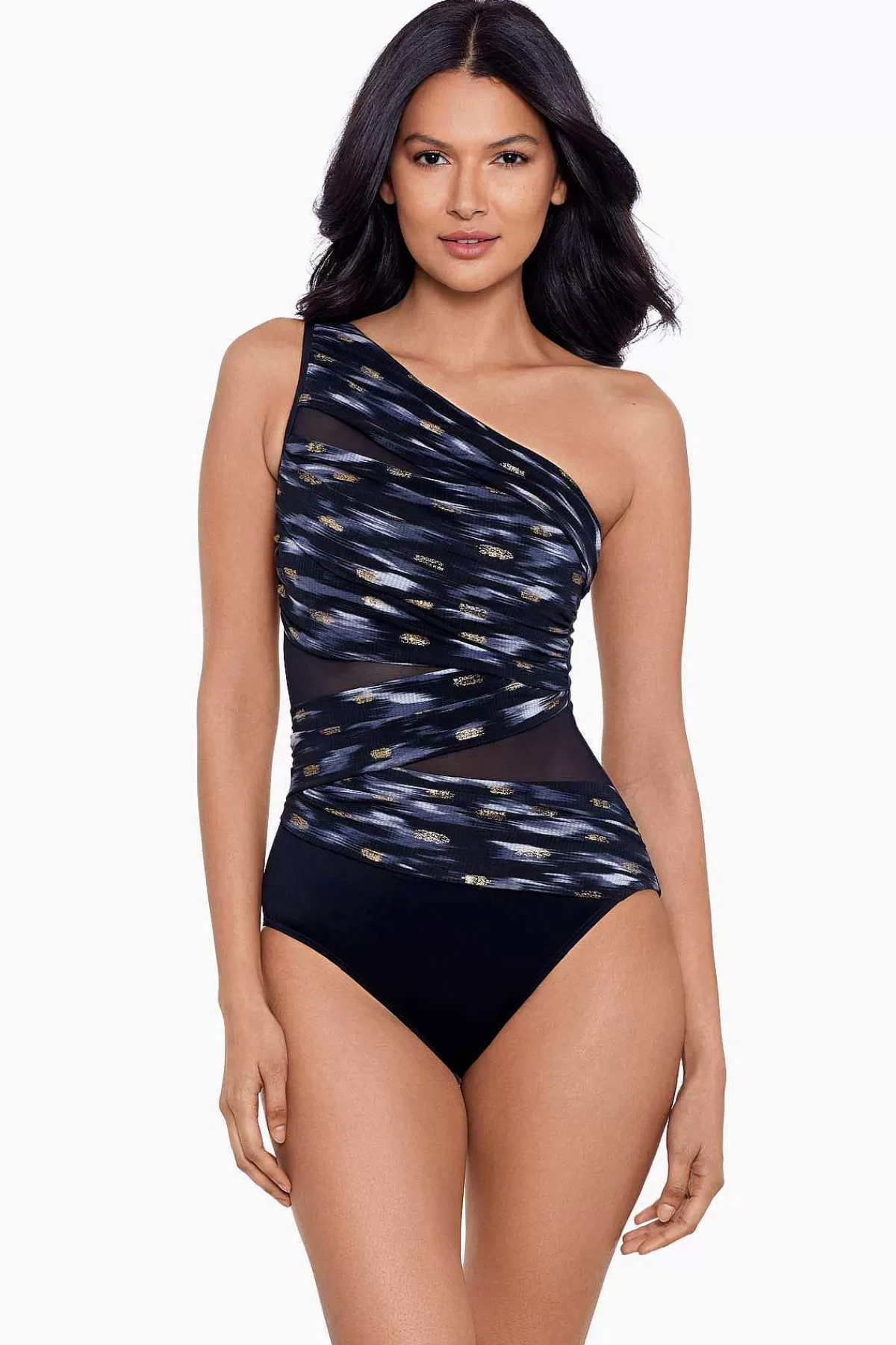 Hot Bronzen Reign Jena Badpak Uit Een Stuk Vrouwen Een Stuk