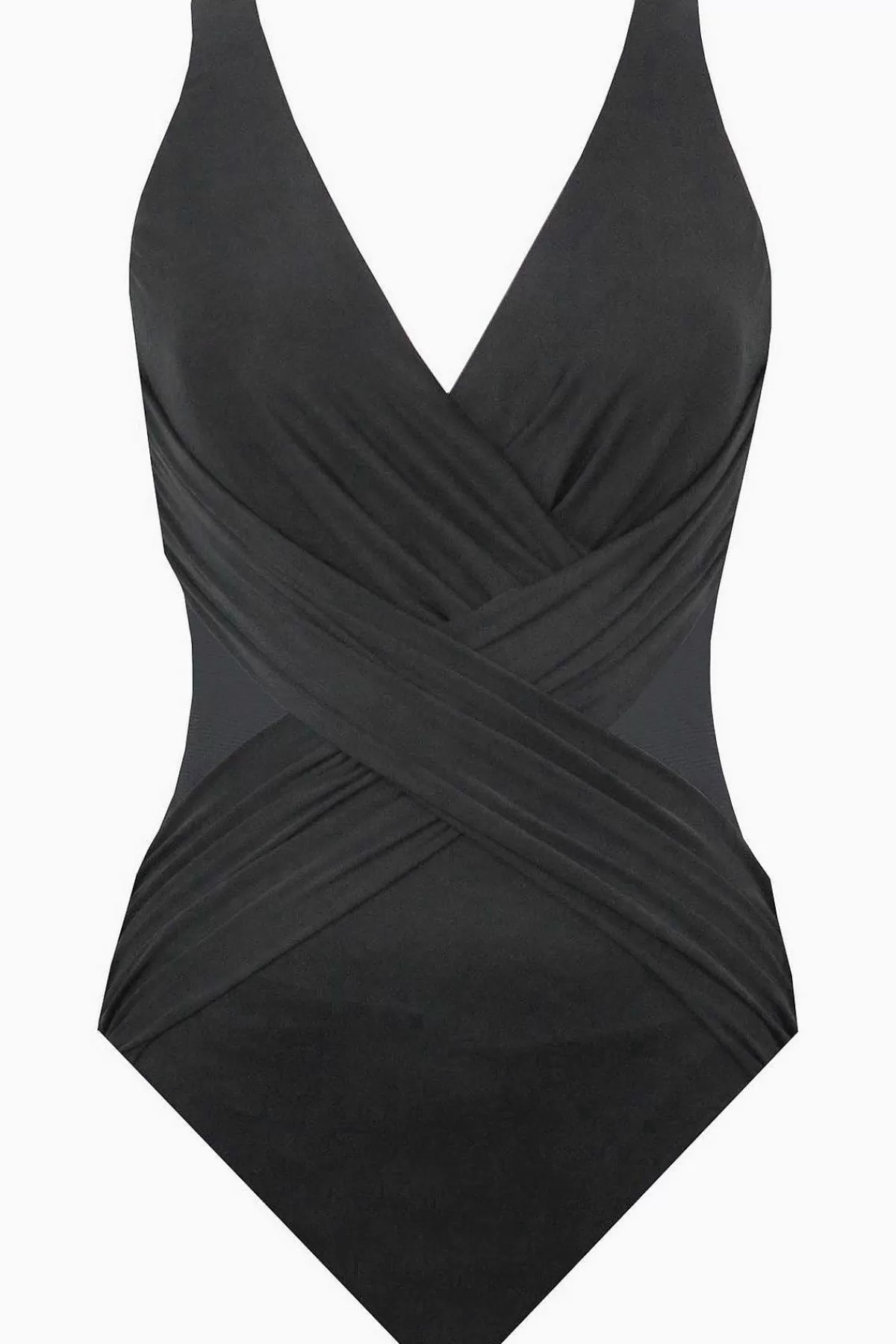 Cheap Crossover Met Mesh-Zwempak Uit Een Stuk Vrouwen Een Stuk
