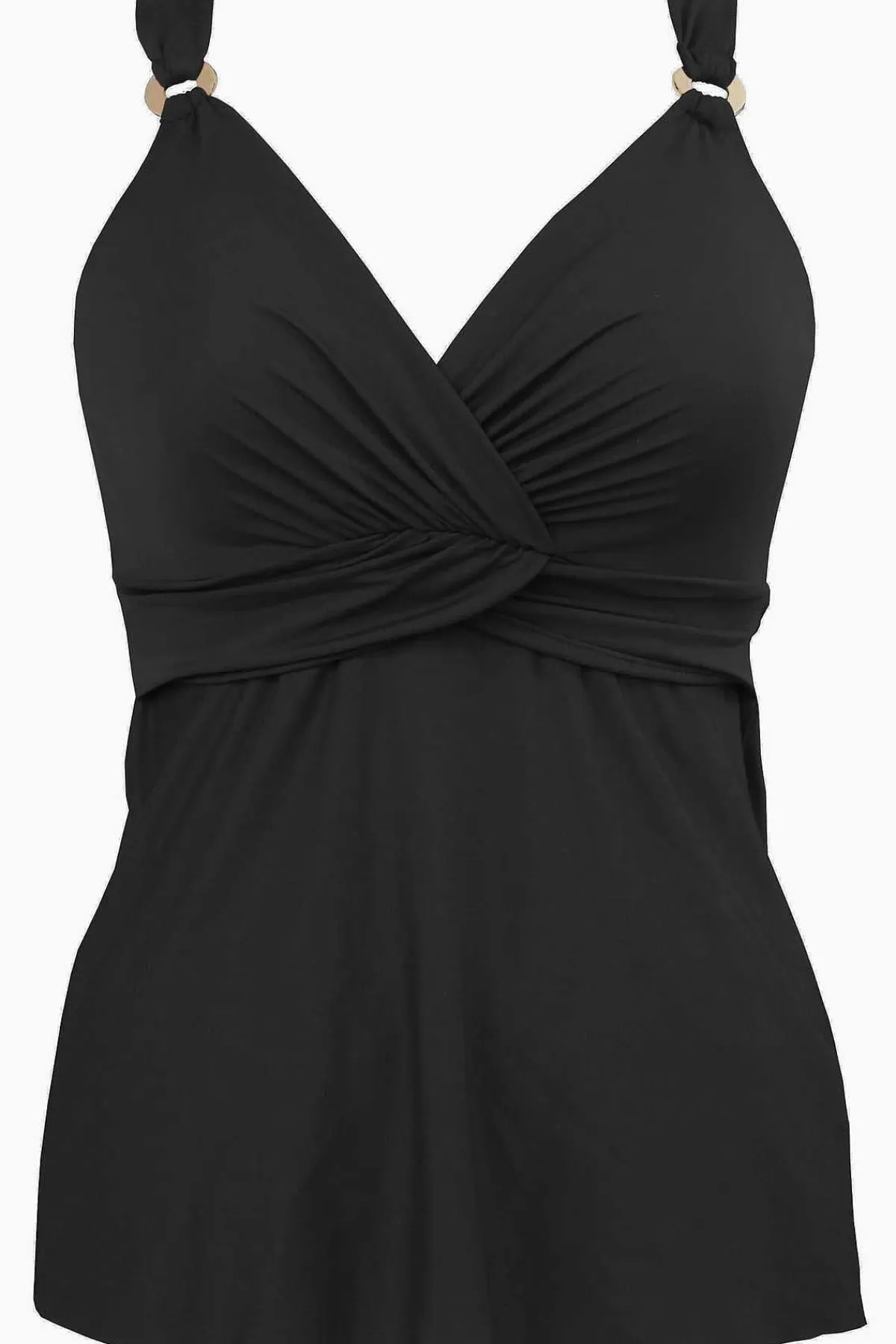 Fashion Diepuitgesneden Tankinitop Met Beugel D-Ddd Cup Vrouwen Tankini-Topjes