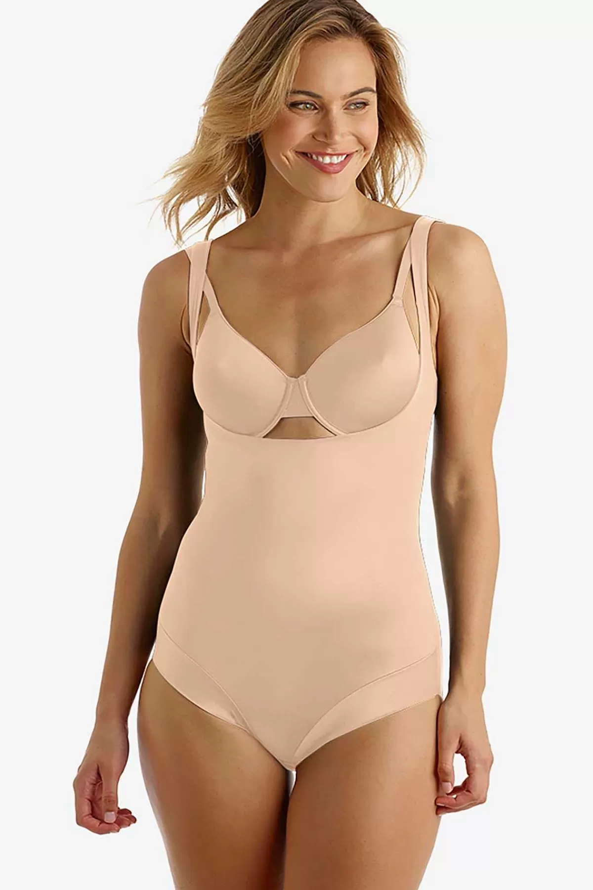 Best Firm Control Torsette Body Briefer Met "Back Magic" Vrouwen Taillevormer