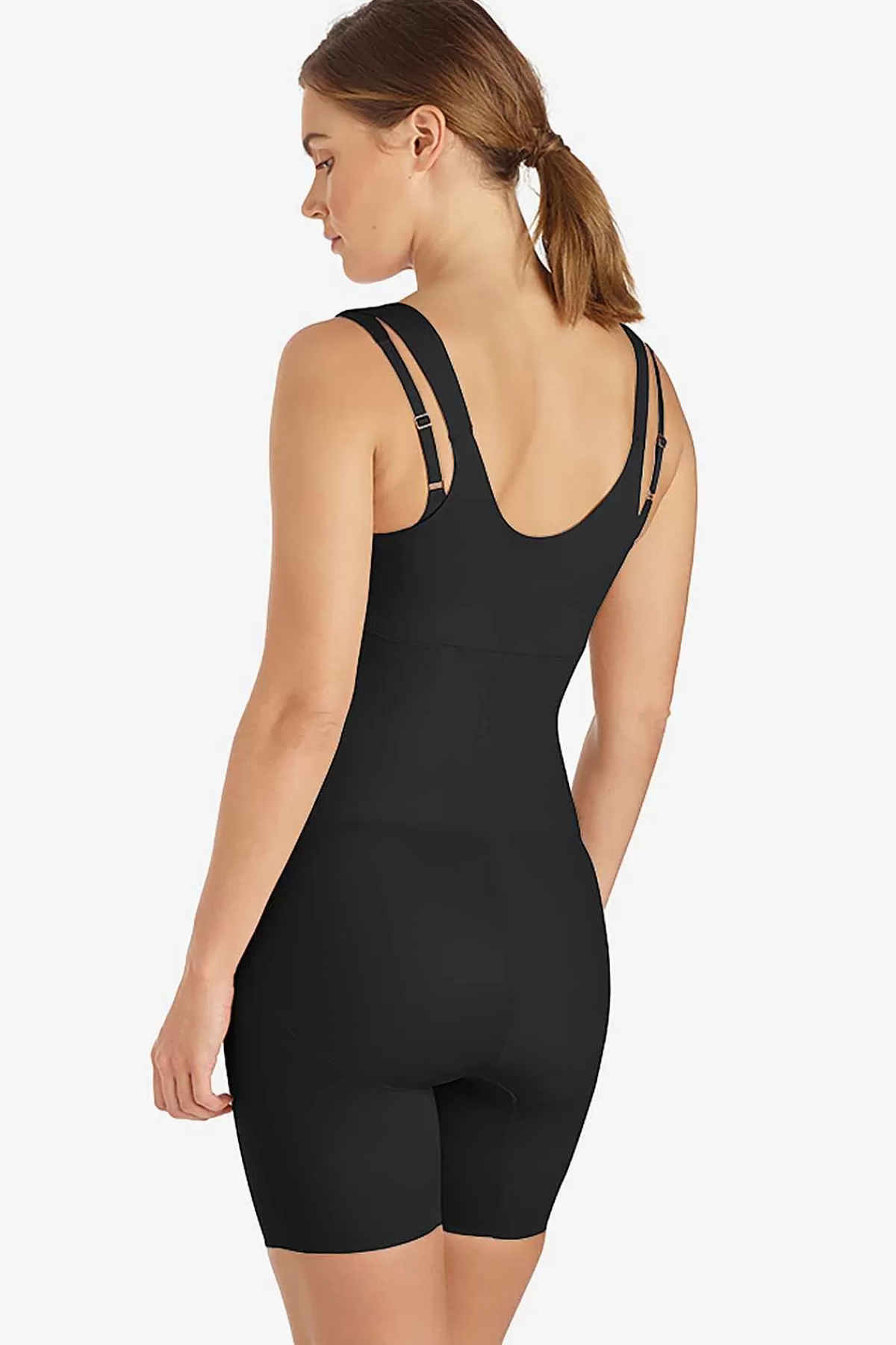 Best Firm Control Torsette Slip Met "Back Magic" Vrouwen Uitglijders