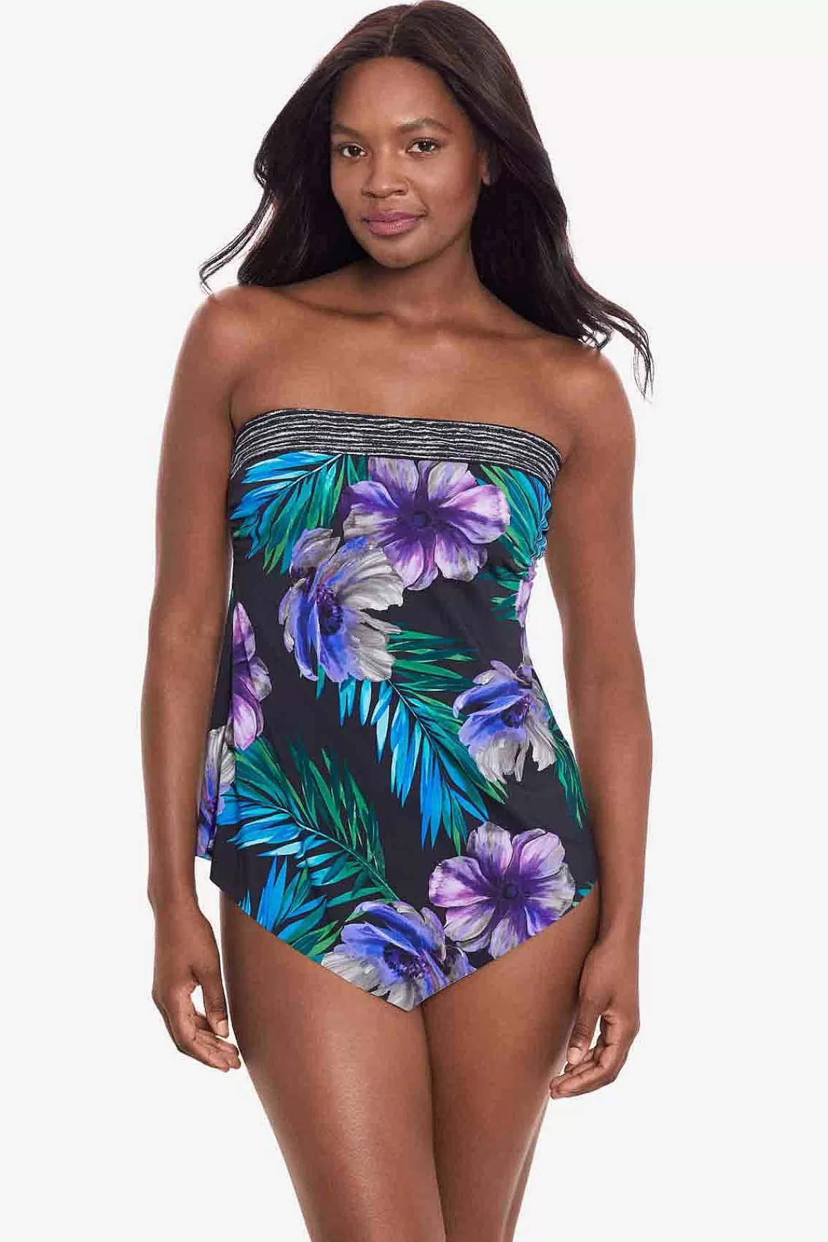 Store Flora Aura Hankini-Tankinitop Vrouwen Bandeau