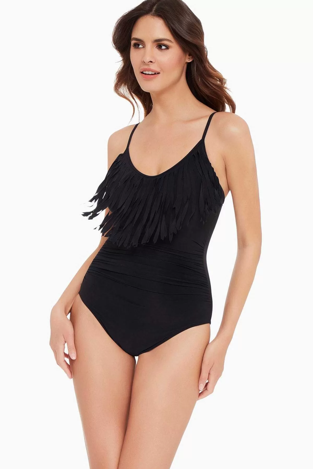 Shop Fringe Blaire Zwempak Uit Een Stuk Vrouwen Een Stuk