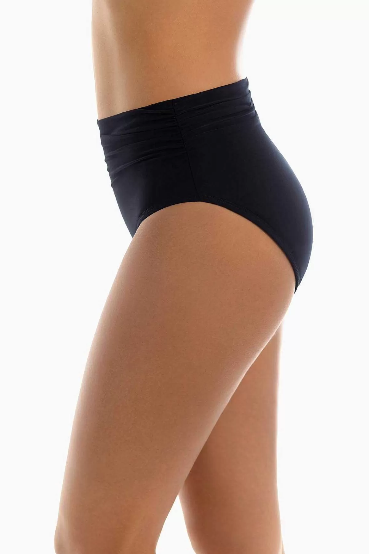 Flash Sale Gesmokt Jersey Zwembroekje Vrouwen Zwem Onderkant