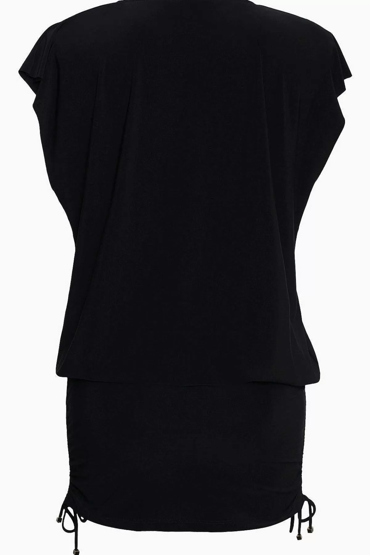 Discount Gesmokte Strandjurk, Zwembedekking Vrouwen Cover-Ups