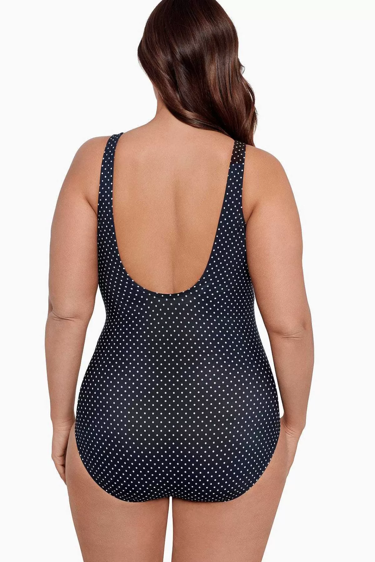 Flash Sale Grote Maat Pin Point Oceanus Zwempak Uit Een Stuk Vrouwen Een Stuk