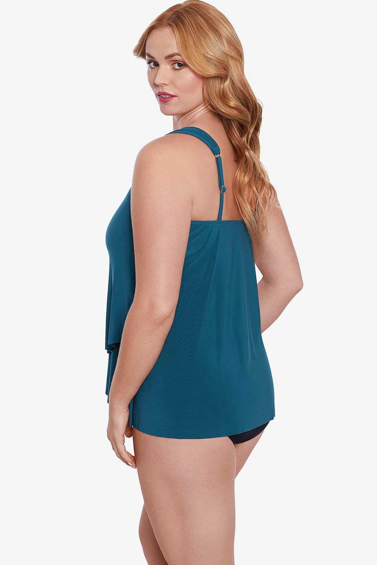 Best Sale Grote Maat Razzle Dazzle Tankinitop Met Beugel Vrouwen Tankini-Topjes
