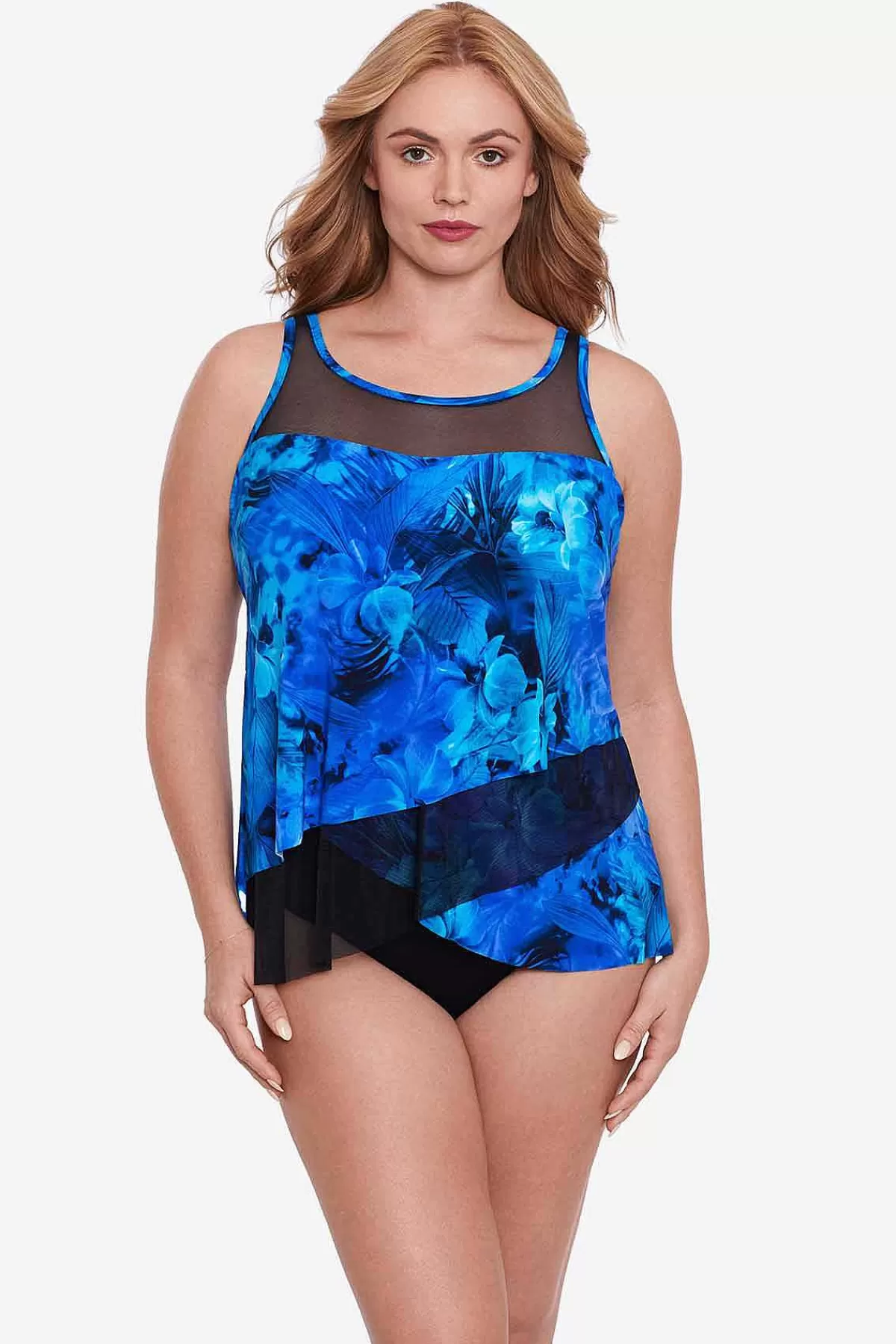 Online Grote Maat Sous Marine Mirage Tankinitop Vrouwen Tankini-Topjes