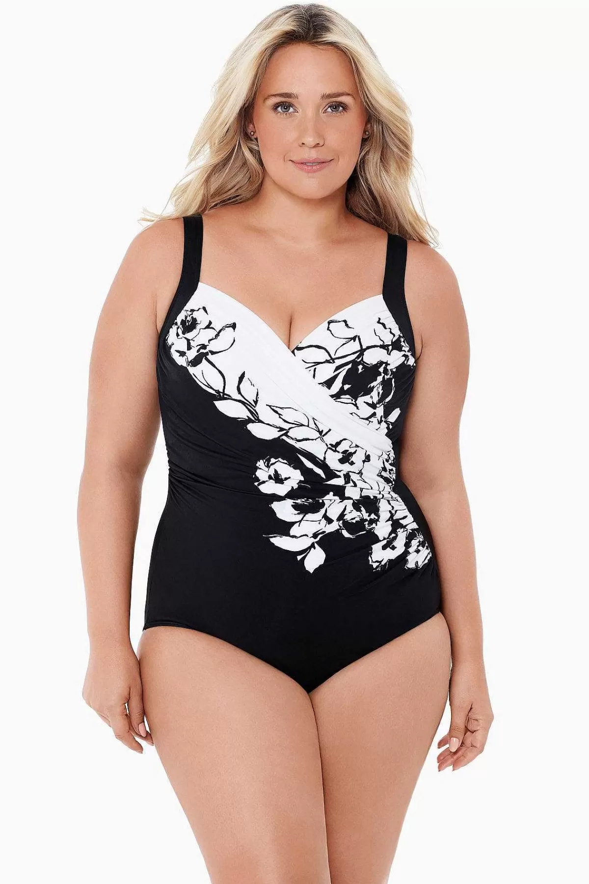 Best Sale Grote Maat Sub Rosa Sanibel Zwempak Uit Een Stuk Vrouwen Een Stuk