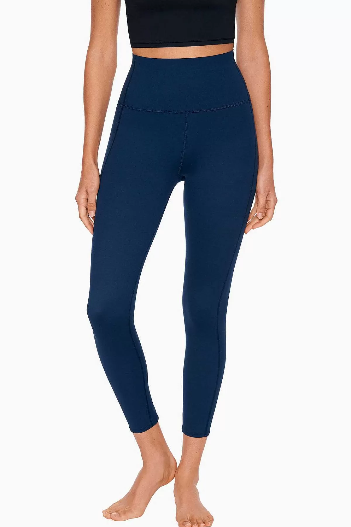 Flash Sale Miracle Jeans® Navy Stitch Tummy Control Prestatie-Legging Vrouwen Stevig