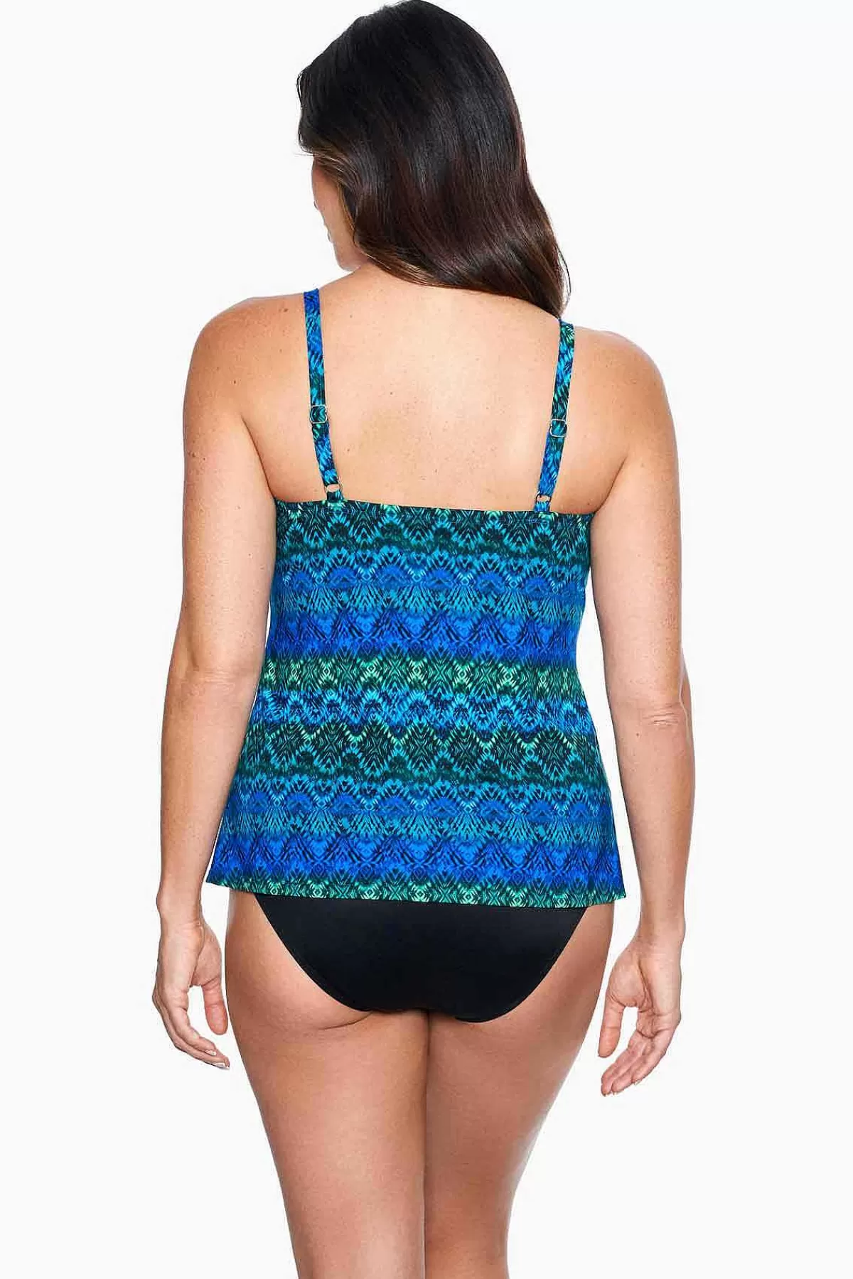 Shop Ocean Ombre Love Knot Tankinitop Dd-Cup Vrouwen Tankini-Topjes