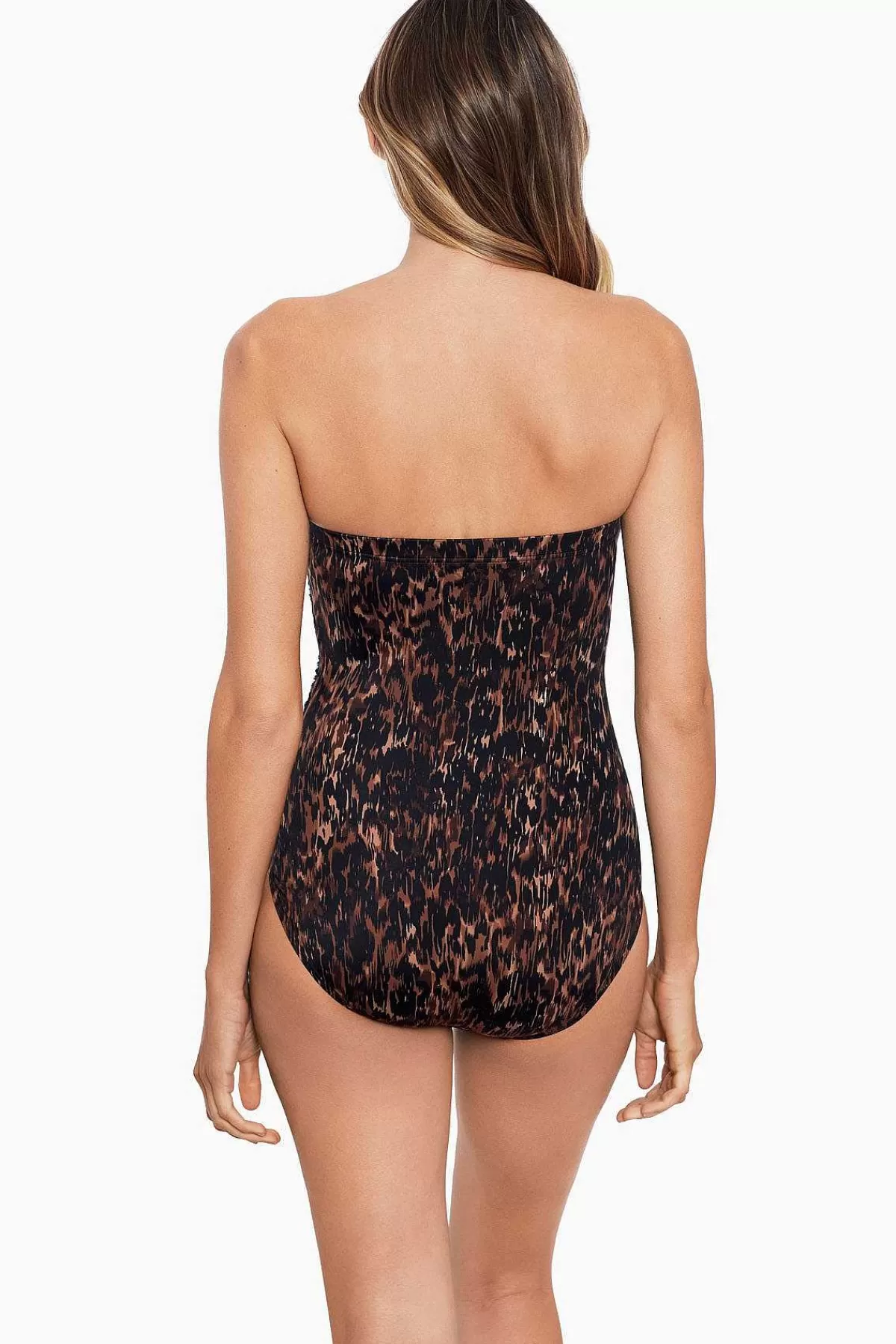 Outlet Ongetemd Avanti Bandeau-Badpak Vrouwen Een Stuk