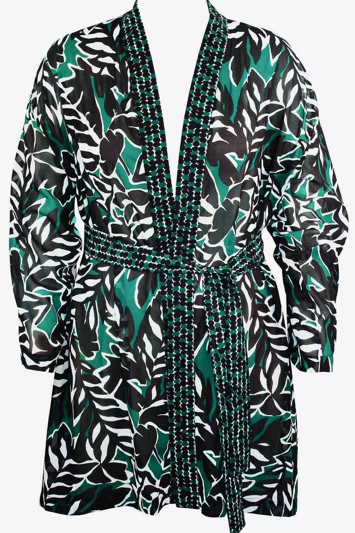 Store Palma Verde Kimono Zwembedekking Vrouwen Cover-Ups