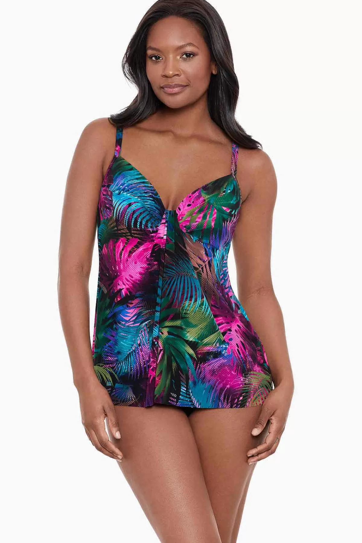 Clearance Pixel Palmas Marina Tankinitopje Vrouwen Tankini-Topjes