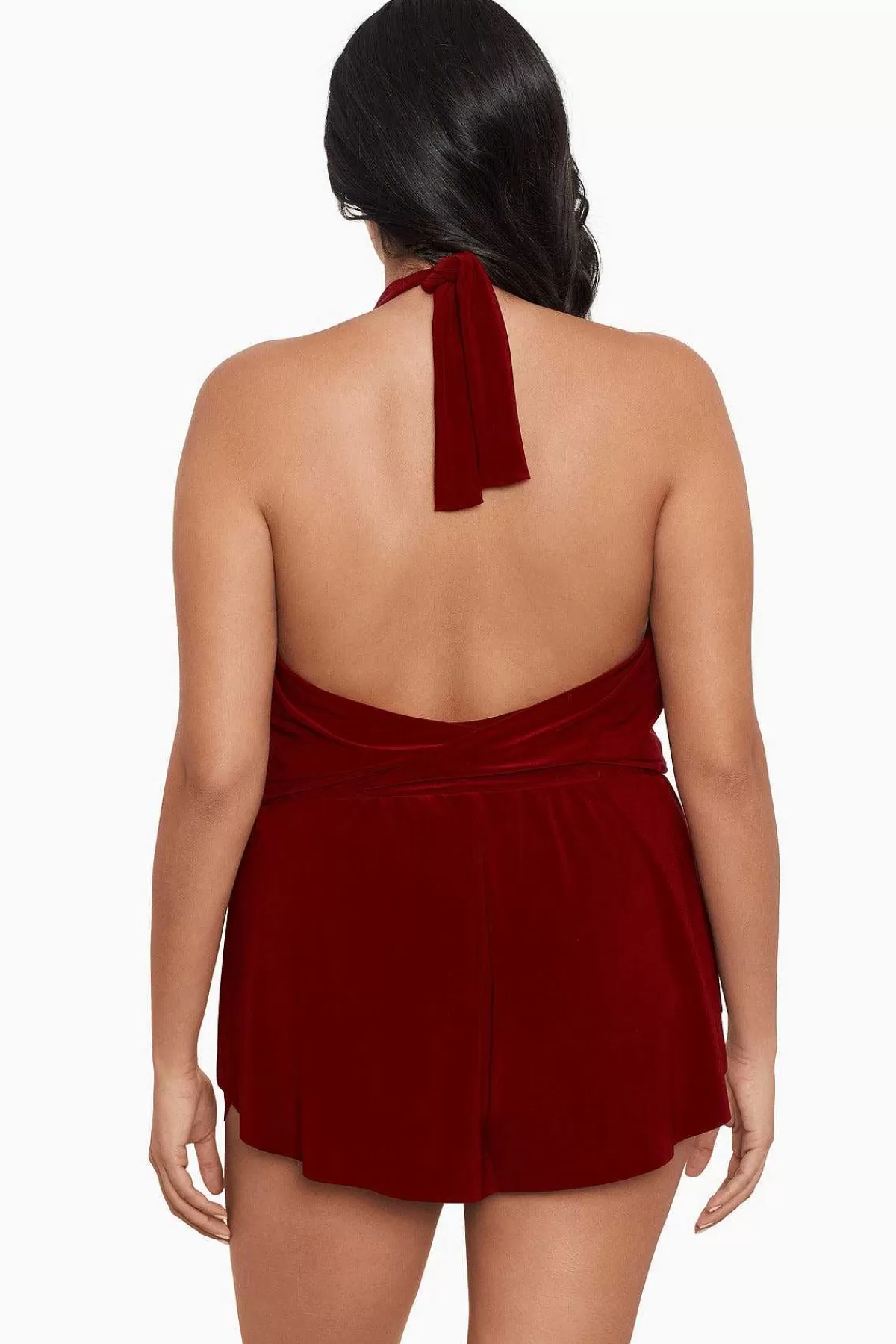 New Plus Size Bianca Eendelig Romperbadpak Vrouwen Zwemjurk