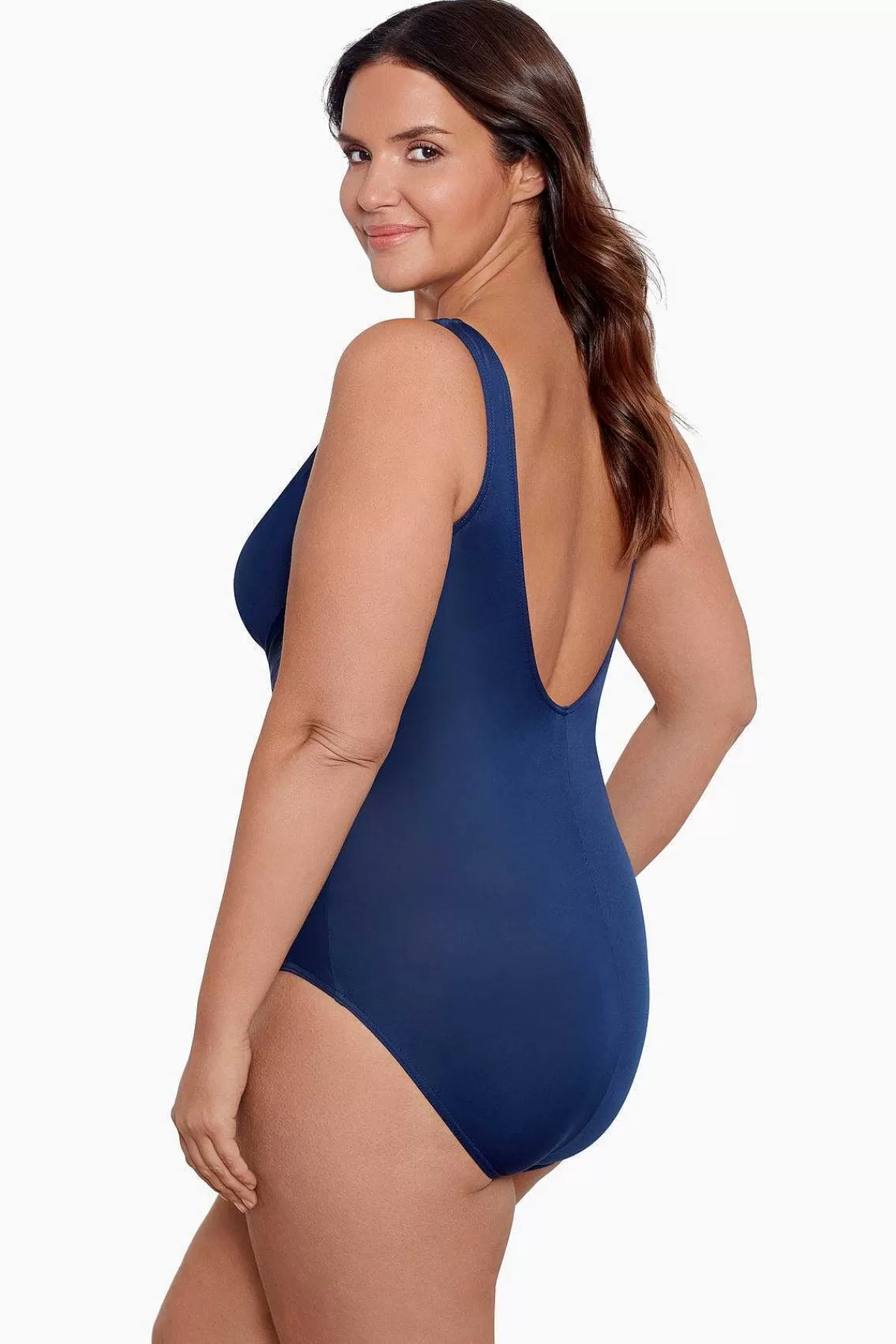 Outlet Plus Size Crossover Badpak Uit Een Stuk Vrouwen Een Stuk