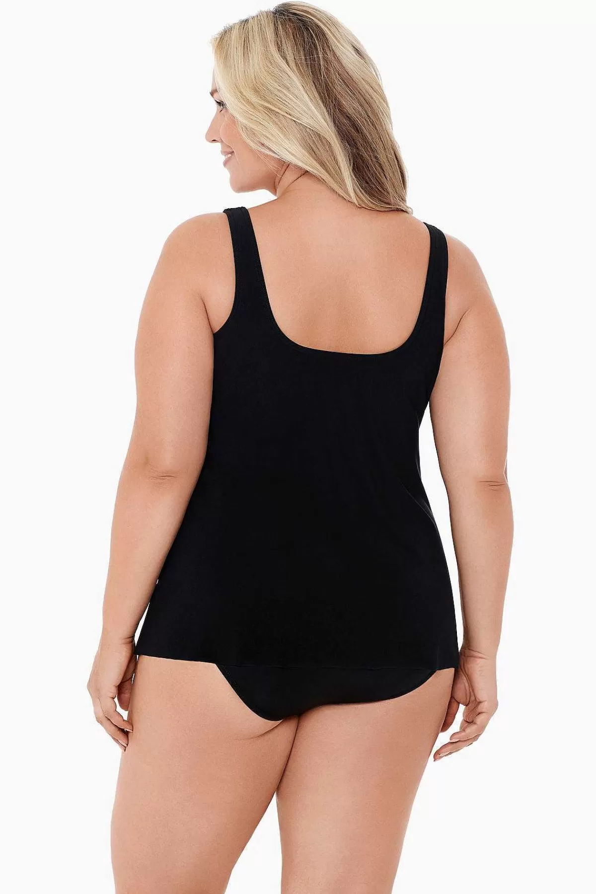 New Plus Size Illusionisten Ursula Tankinitop Met Beugel Vrouwen Tankini-Topjes