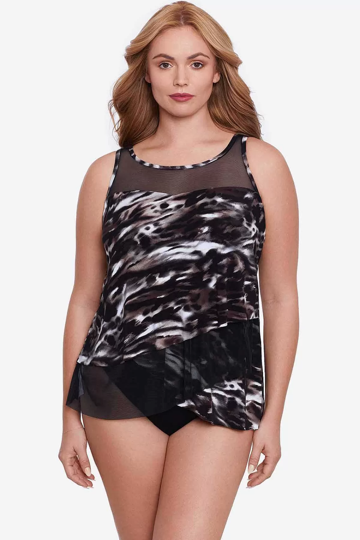 Clearance Plus Size Tempest Mirage Tankinitop Vrouwen Tankini-Topjes