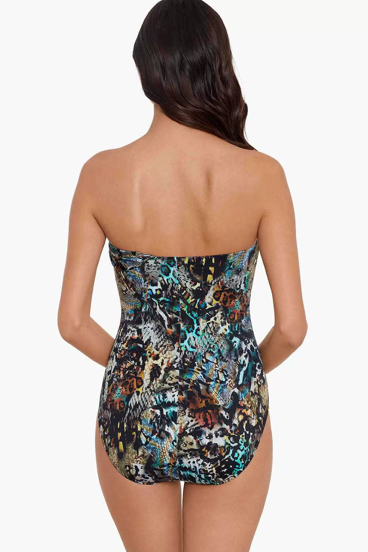 Sale Posh Mosh Godin Badpak Uit Een Stuk Vrouwen Bandeau