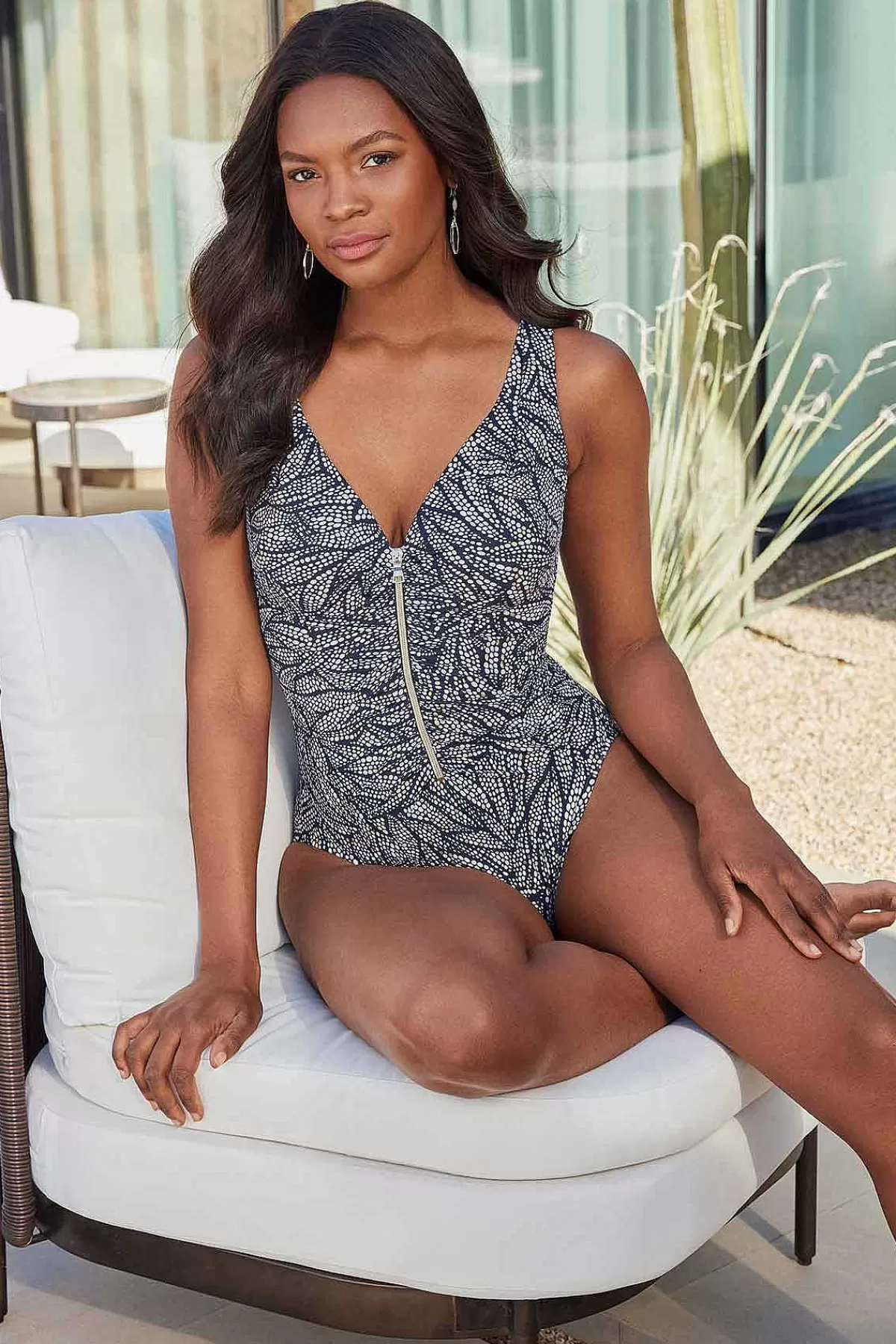 Flash Sale Shore Leave Zipt Zwempak Uit Een Stuk Vrouwen Een Stuk