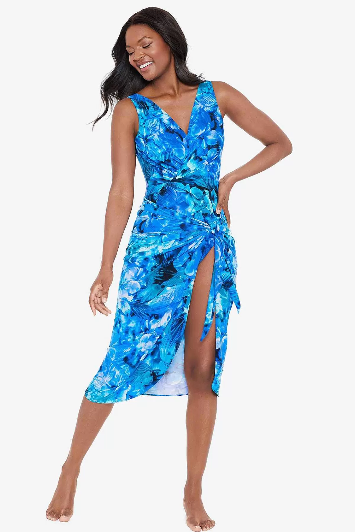 Best Sous Marine Lange Sarong Zwembedekking Vrouwen Cover-Ups