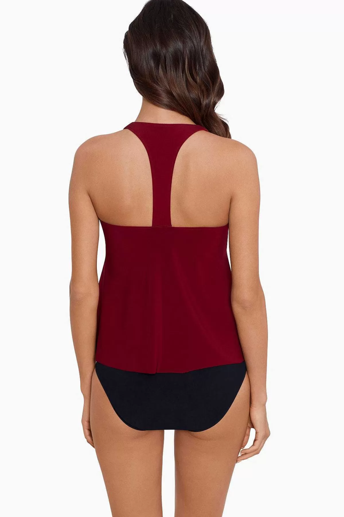 Fashion Taylor Tankinitop Dd-Cup Vrouwen Tankini-Topjes