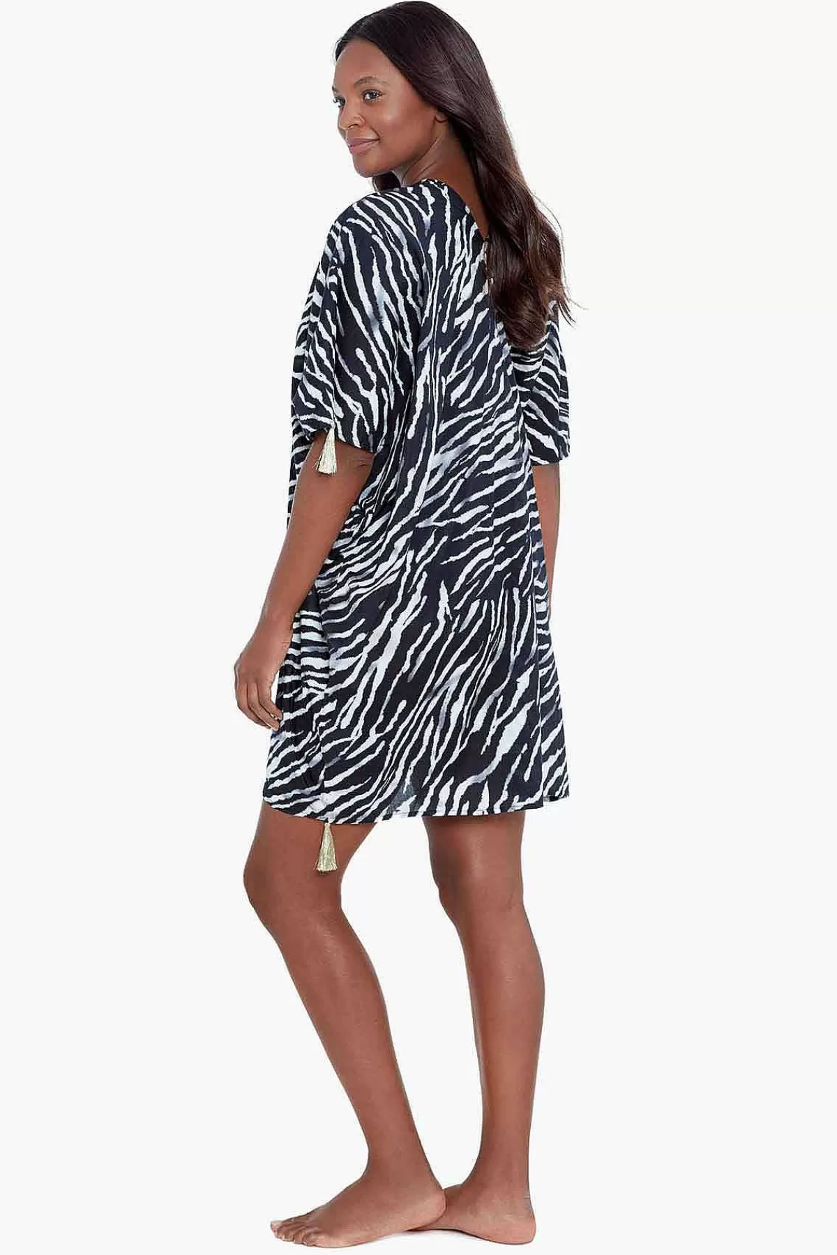 Best Tigre Sombre Caftan Zwembedekking Vrouwen Cover-Ups