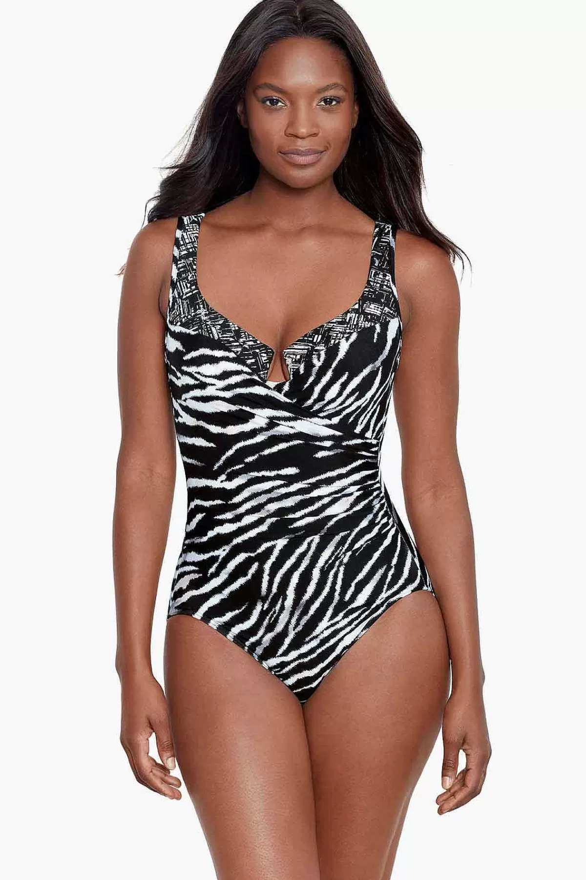 Discount Tigre Sombre Escape Zwempak Uit Een Stuk Vrouwen Een Stuk