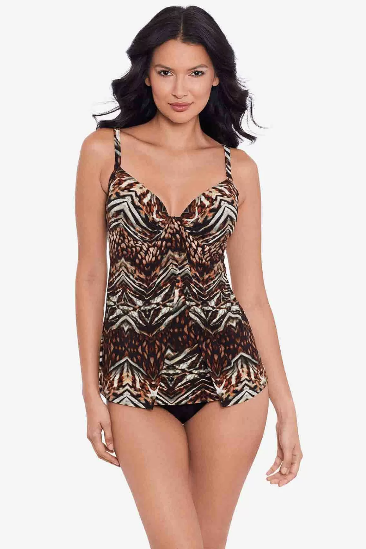 Outlet Tribal Tijgerin Gala Tankinitop Vrouwen Tankini-Topjes