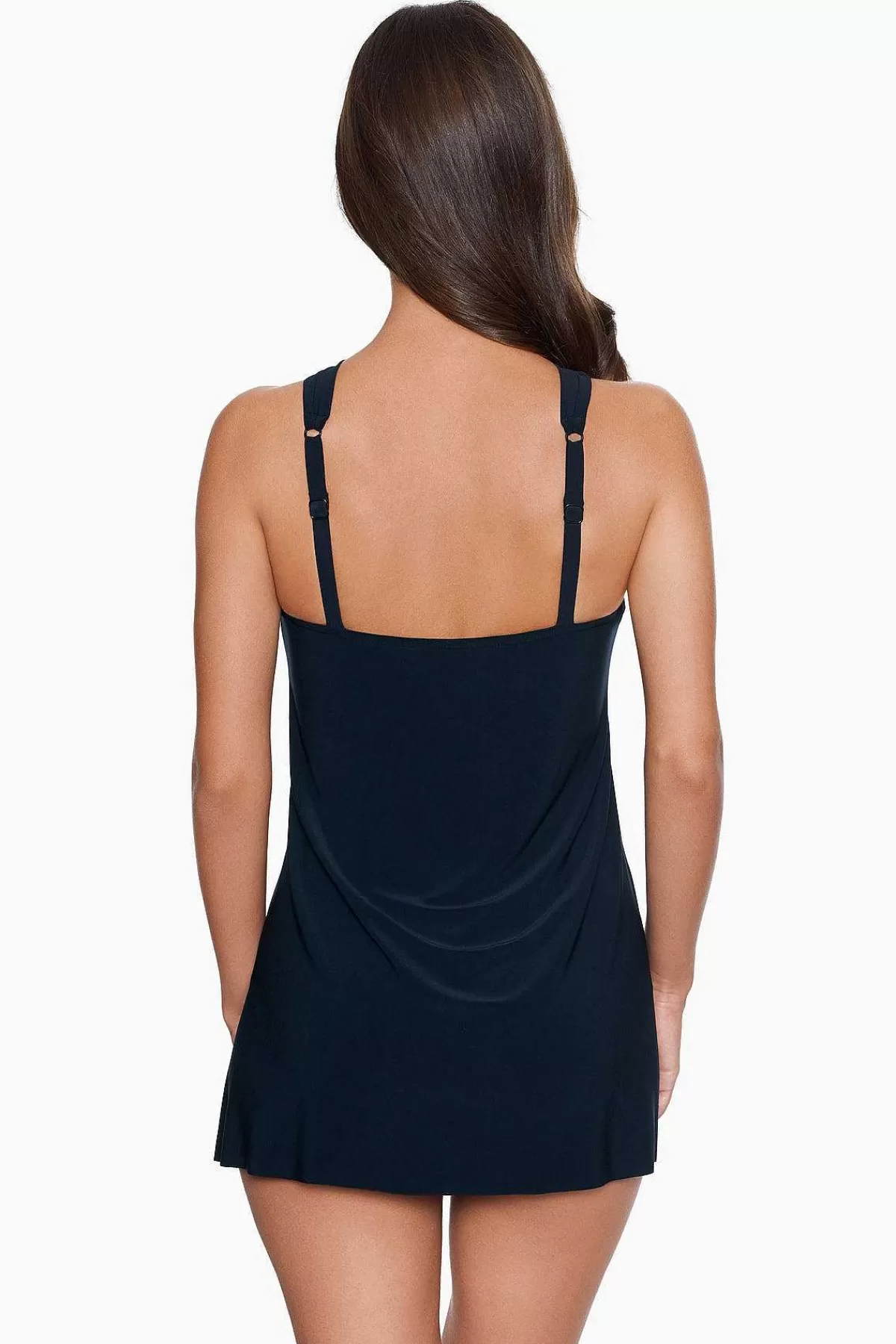 Best Sale Vierkant Gesneden Beverly Zwempak Uit Een Stuk Vrouwen Zwemjurk