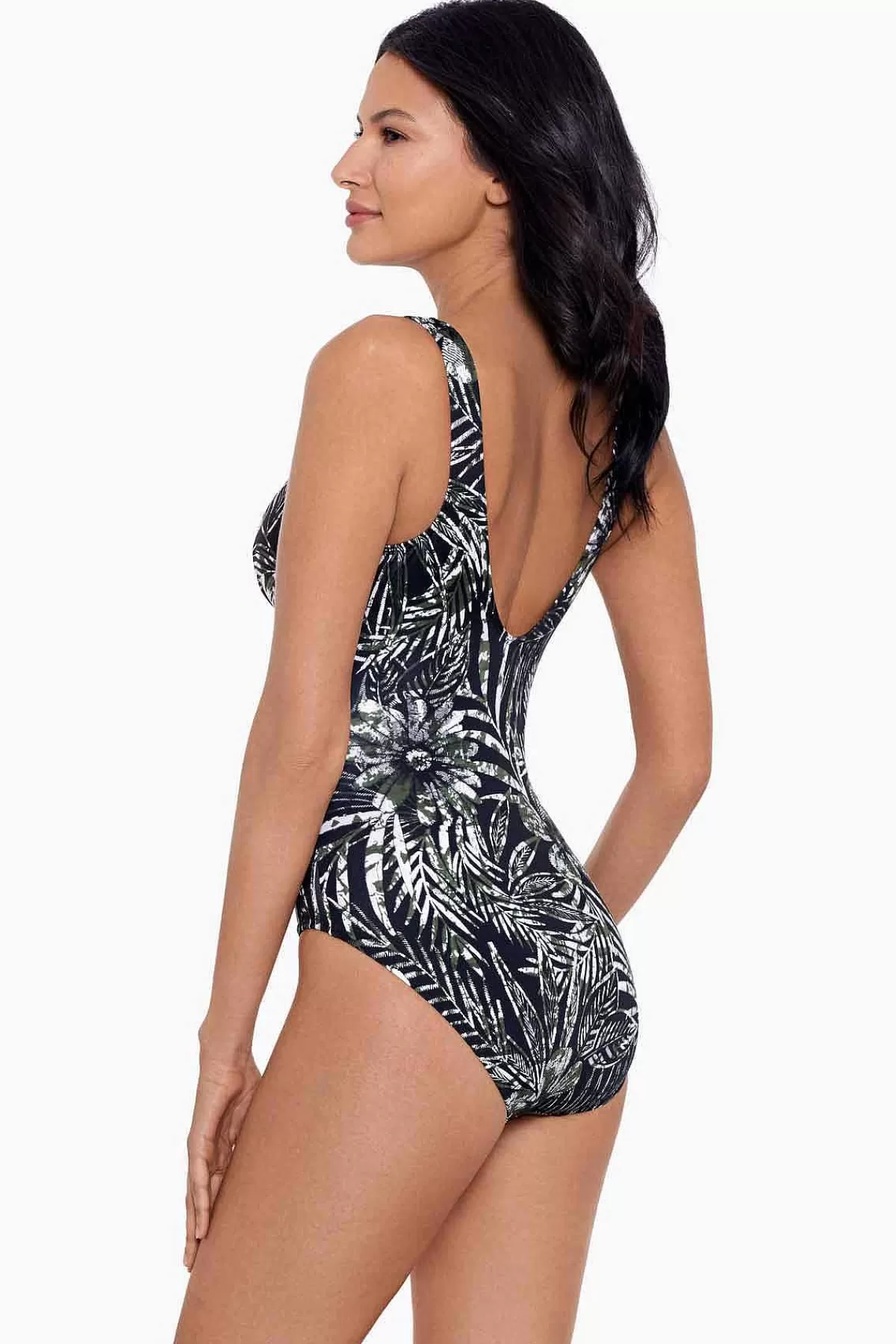 Shop Zahara Het Is Een Wikkelbadpak Uit Een Stuk Vrouwen Een Stuk