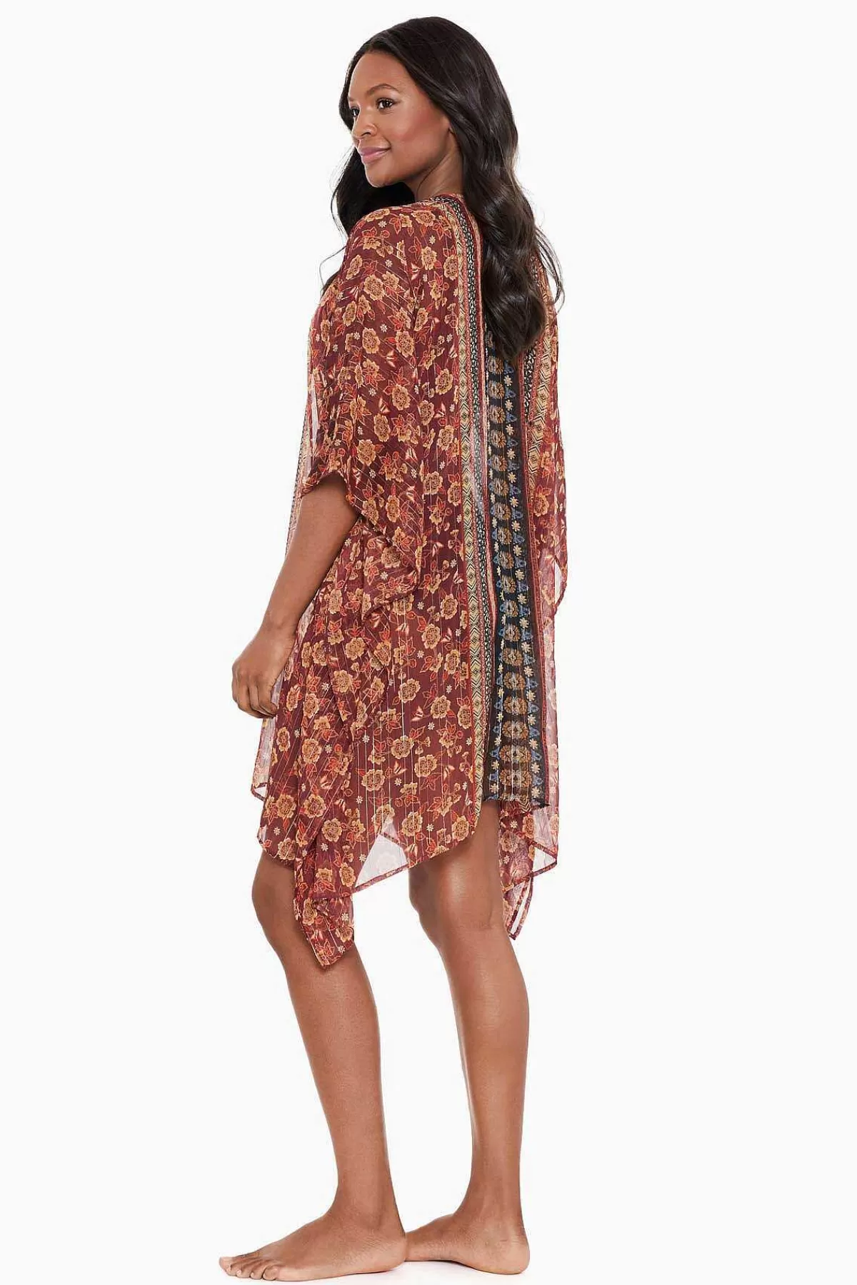 Discount Zwina Kaftan Swim Cover Up Vrouwen Cover-Ups